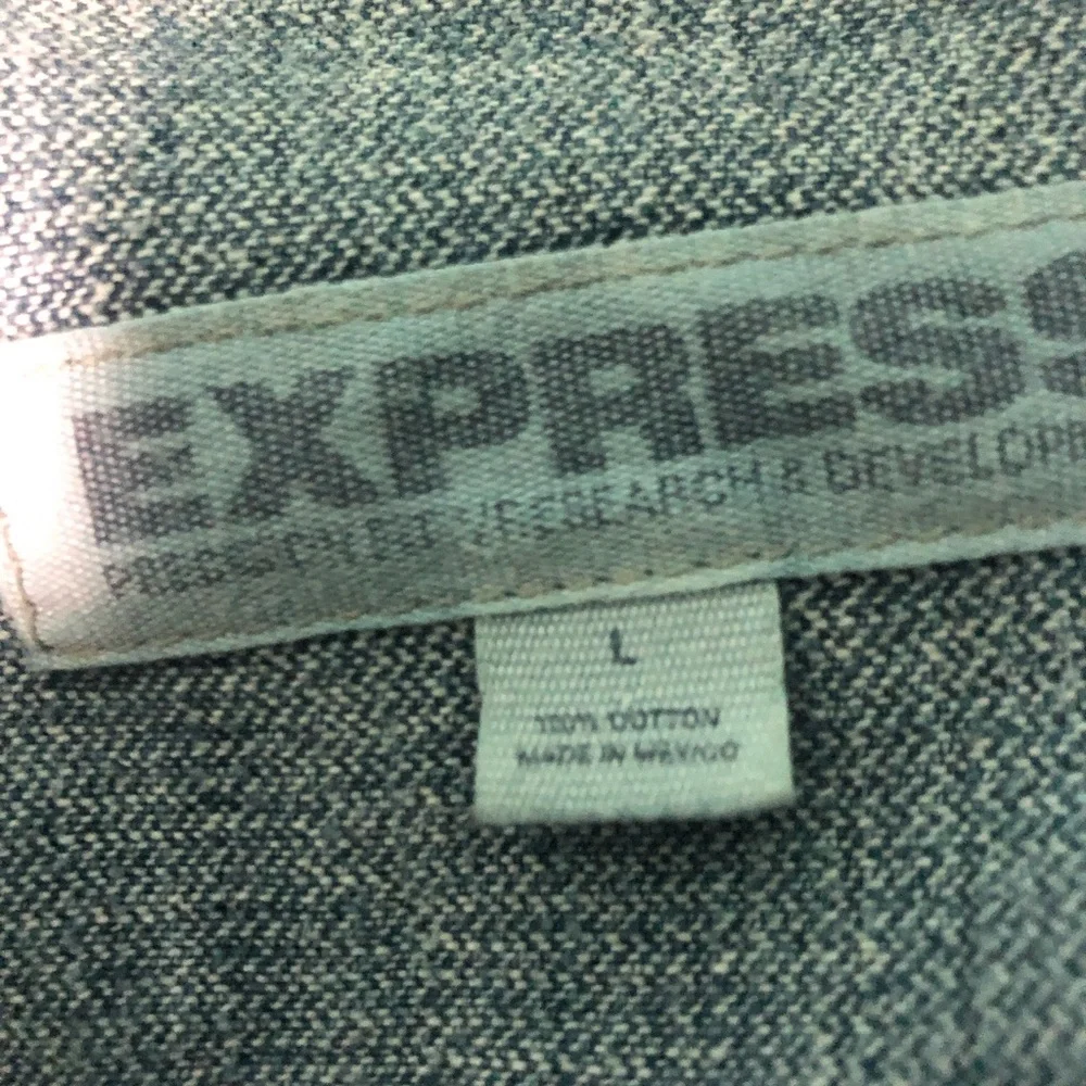 Express Jeans, jacket, size L 100% cotton - Picture 5 of 7